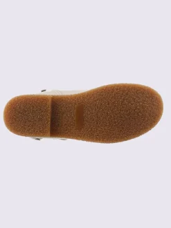 Bottines à lacets cuir nappa de vache