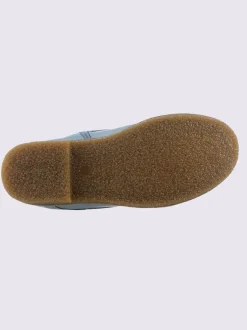 Bottines à lacets cuir nappa de vache