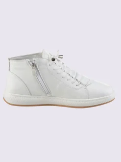 Bottines à lacets cuir nappa de vache
