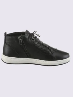 Bottines à lacets cuir nappa de vache