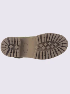 Bottines à lacets cuir vachette