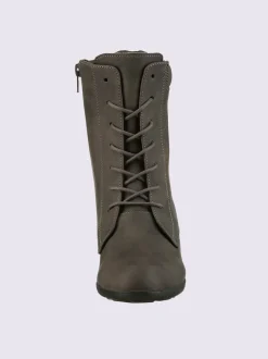 Bottines à lacets matière textile agréable à porter