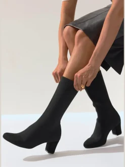 Bottines matière extensible confortable pour un confort optimal