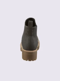 Bottines matière synthétique