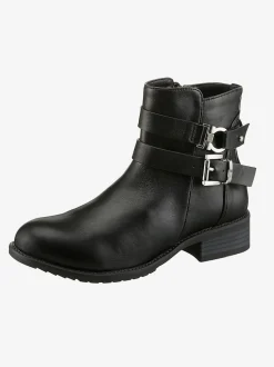 Bottines matière synthétique