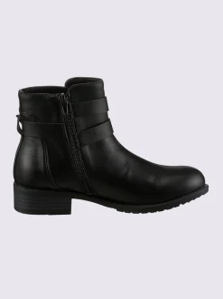 Bottines matière synthétique