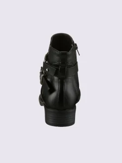 Bottines matière synthétique