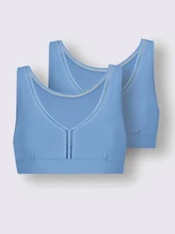 Bustier jersey fin