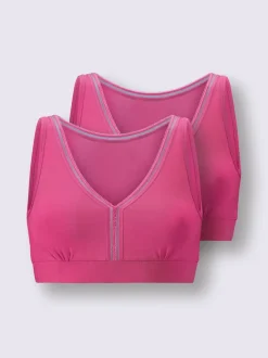Bustier jersey fin
