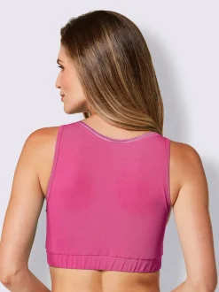 Bustier jersey fin