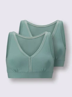 Bustier jersey fin