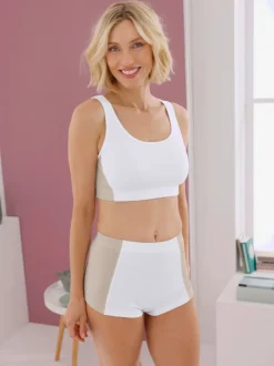 Bustier jersey fin