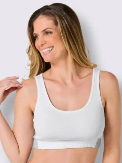 Bustier jersey fin