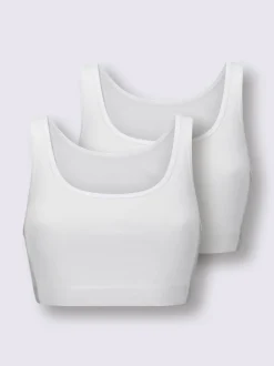 Bustier jersey fin