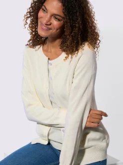 Cardigan pur coton