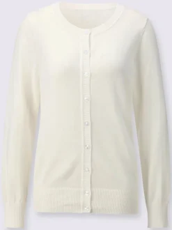 Cardigan pur coton