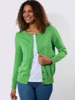 Cardigan pur coton
