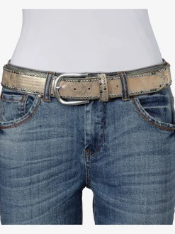 Ceinture aspect métallisé décoratif