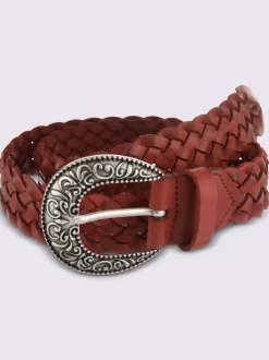 Ceinture aspect tressé élégant