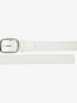 Ceinture aux hanches en imitation cuir avec motif ajouré tendance