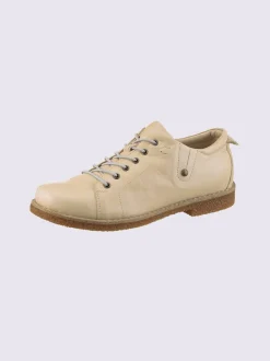 Chaussures à lacets cuir nappa de vache