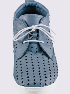 Chaussures à lacets cuir nappa de vache