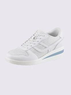 Chaussures à lacets superbe mélange de matières
