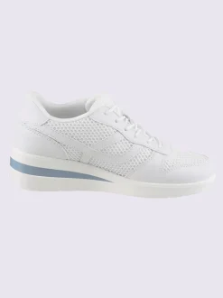 Chaussures à lacets superbe mélange de matières