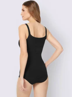 Chemise débardeur femme unie en jersey fin