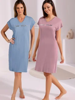 Chemise de nuit jersey fin