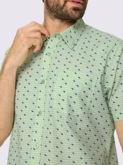 Chemise à manches courtes poche poitrine