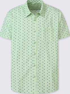Chemise à manches courtes poche poitrine