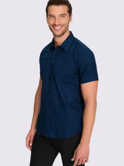 Chemise à manches courtes poche poitrine