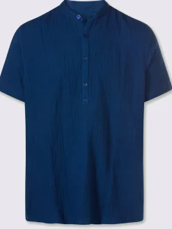 Chemise à manches courtes qualité mousseline