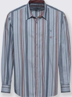 Chemise à manches longues facile d'entretien, repassage superflu