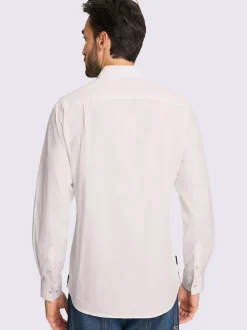 Chemise à manches longues nombreux détails mode