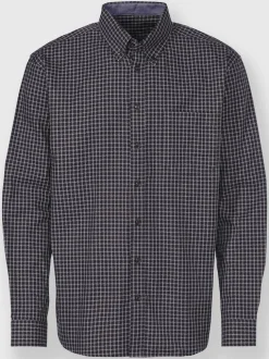 Chemise à manches longues superbes motifs à carreaux