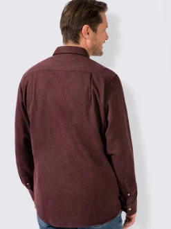 Chemise à manches longues toucher très doux