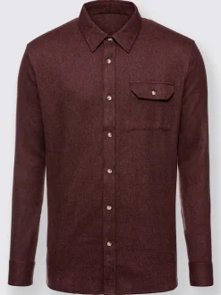 Chemise à manches longues toucher très doux