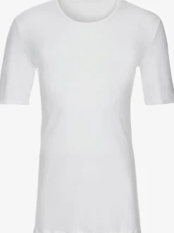Chemise près du corps tissu doux rallongé arrière