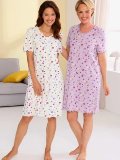 Chemises de nuit jersey fin