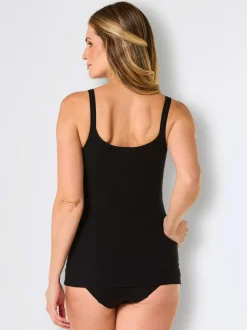 Chemise soutien-gorge sans armatures côtes fines