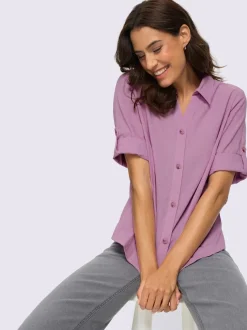 Chemisier en coton 30% de lin