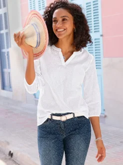 Chemisier en coton pur coton