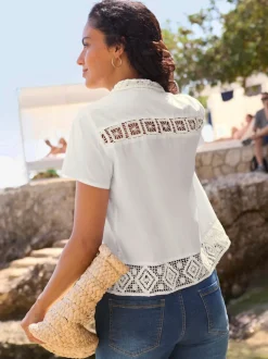 Chemisier en coton pur coton