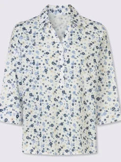 Chemisier en coton tricot décontracté