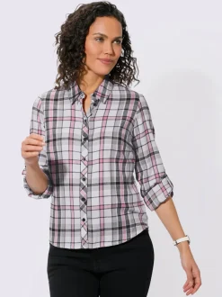 Chemisier en flanelle pur coton