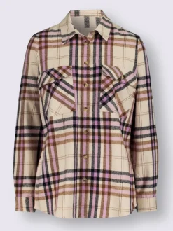 Chemisier en flanelle pur coton