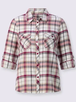 Chemisier en flanelle pur coton