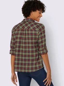 Chemisier en flanelle pur coton
